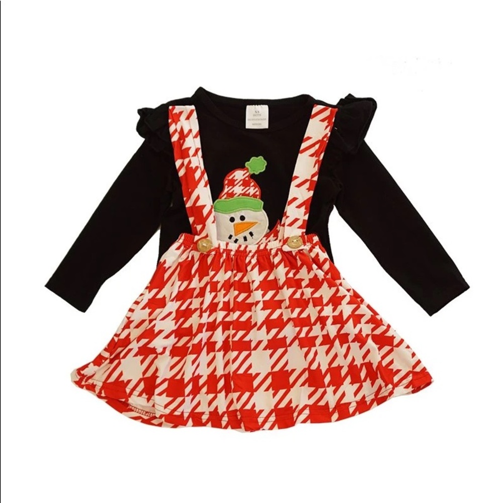 Christmas suspender set